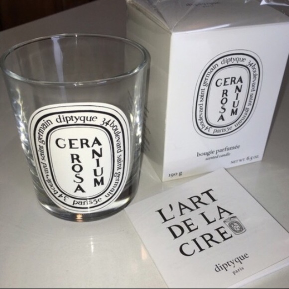 Set of TWO Diptyque glass jars BUNDLE (6.5oz jars) - Picture 2 of 2